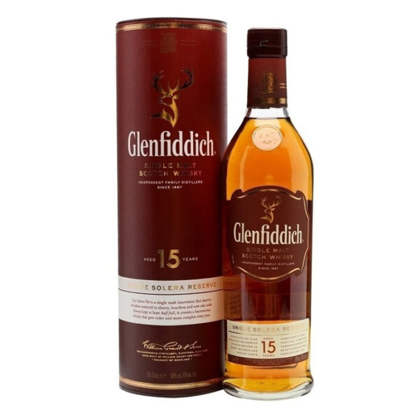 Whisky Glenfiddich 15 Años 750 Ml