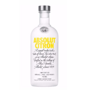 Vodka Absolut  Citron 750 Ml